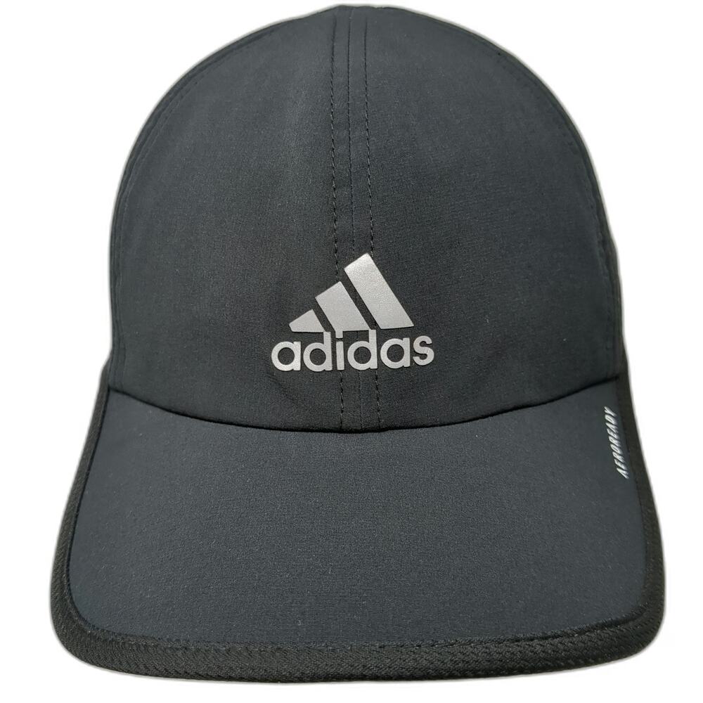 Adidas Baseball Cap Black OSFM AEROREADY Performance Lightweight Strapback Hat